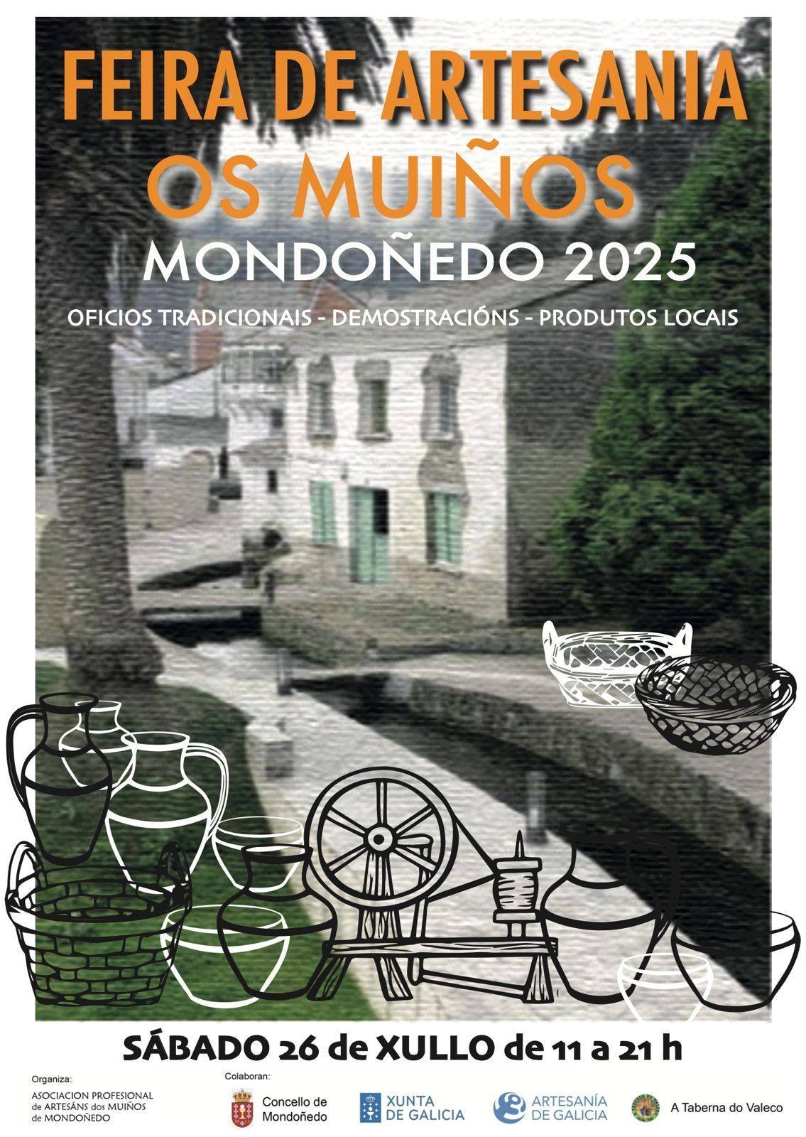 Cartel feria de artesanía 2025