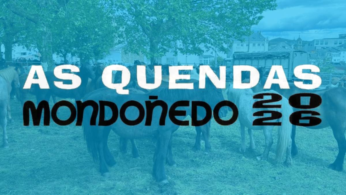 Programa de As Quendas 2026 en Mondoñedo
