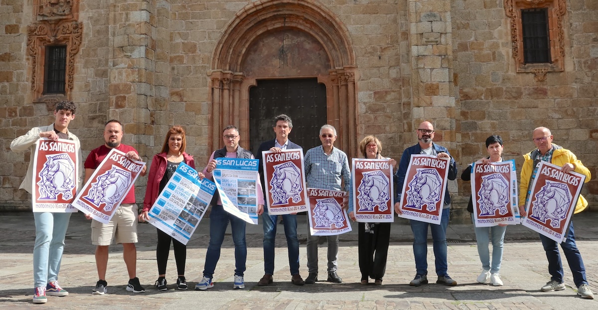 Presentación de las ferias y fiestas de As San Lucas