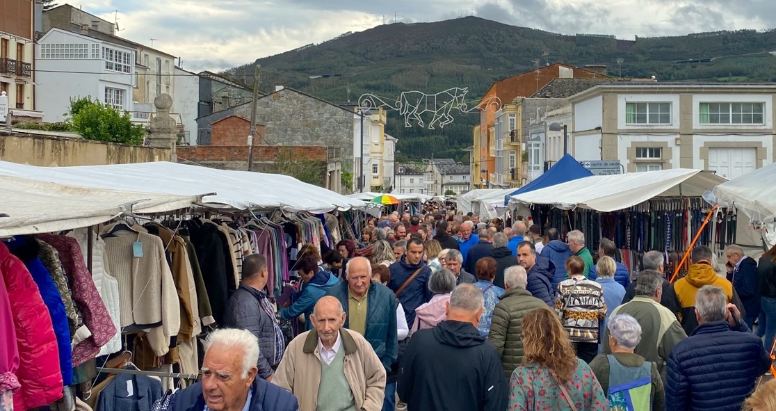 Puestos del mercado en As San Lucas