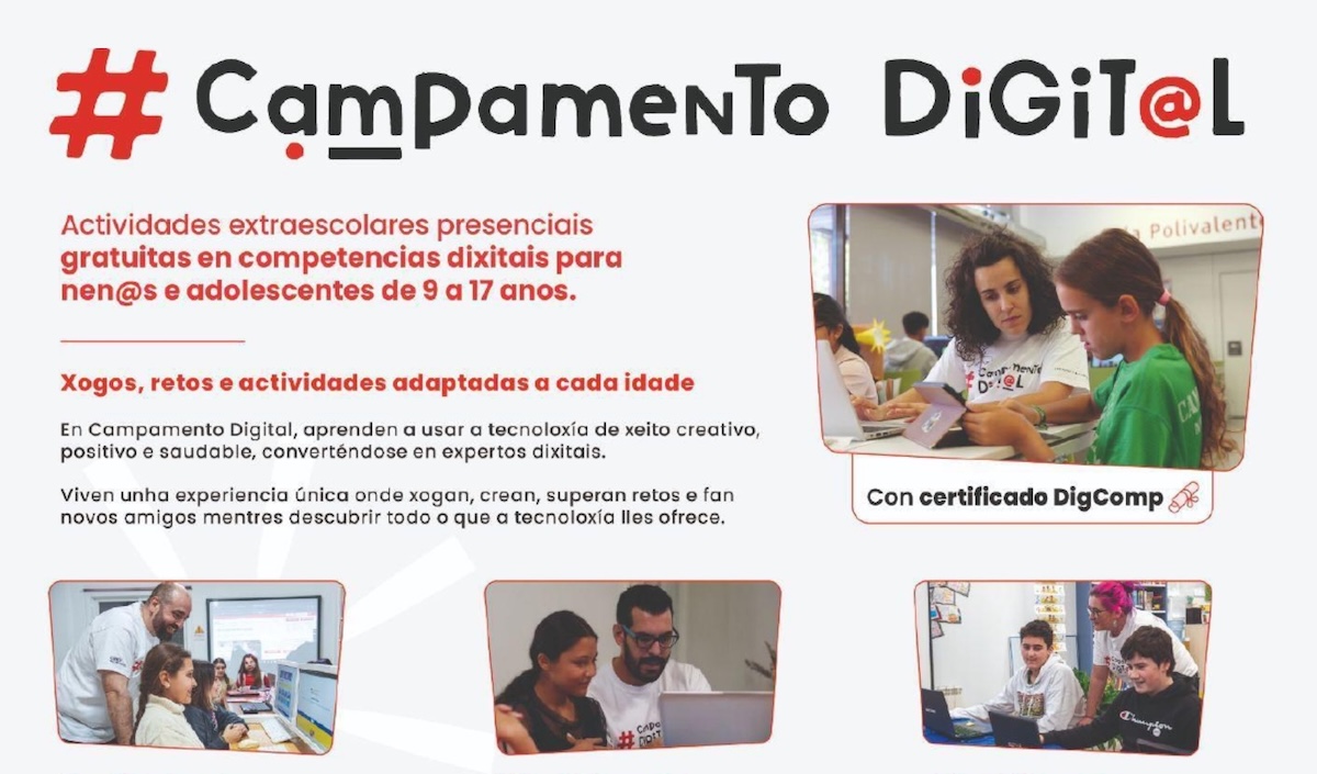 Campamento digital 2025 en Mondoñedo