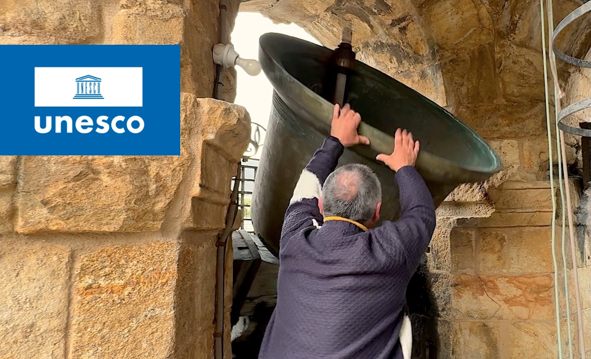 El toque manual de campanas cumple tres años como Patrimonio de la Humanidad