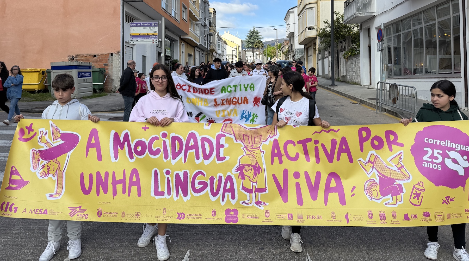 Participantes del Correlingua de Mondoñedo 