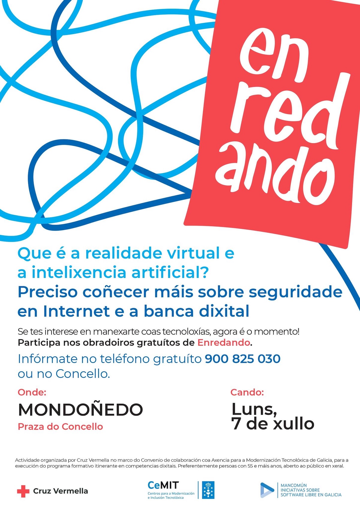 Cartel de la actividad
