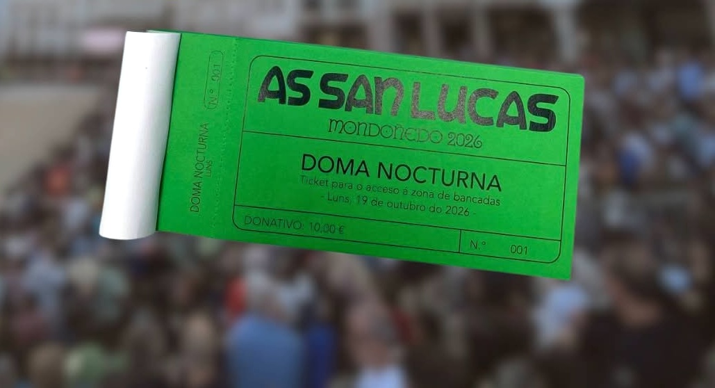 Entradas para las gradas de As San Lucas