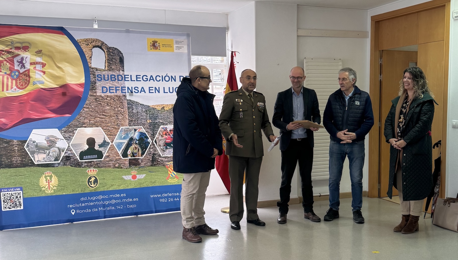 Inauguración de la exposición fotográfica sobre la misión española en Afganistán