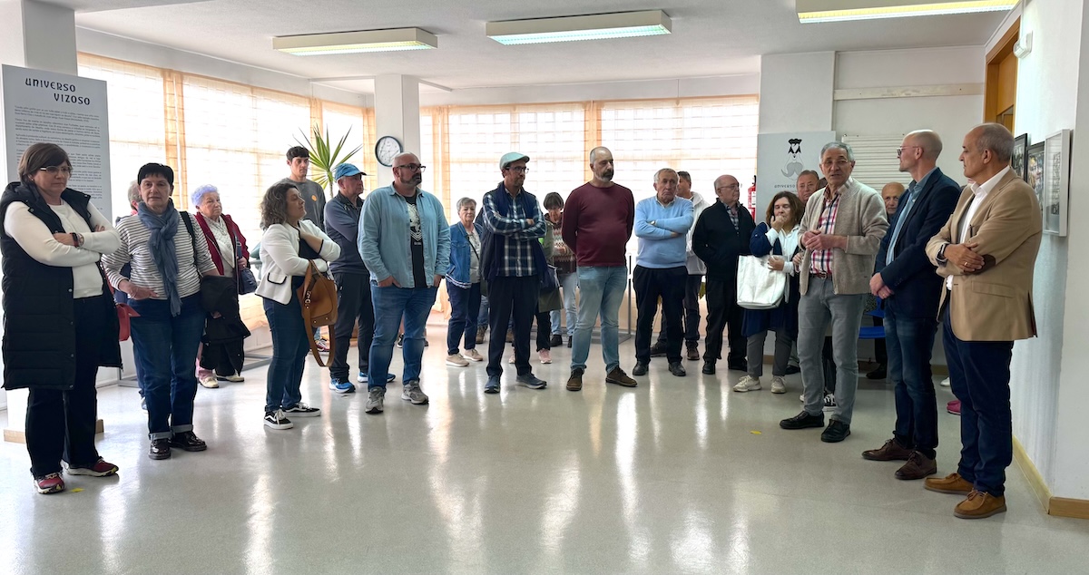 Inauguración de la exposición “Universo Vizoso”