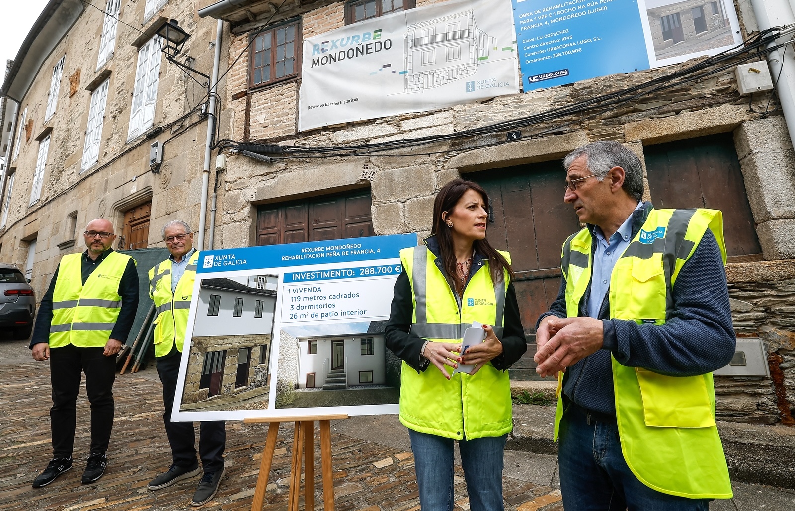 La Xunta inicia la rehabilitación de un inmueble para alquiler para menores de 36 años