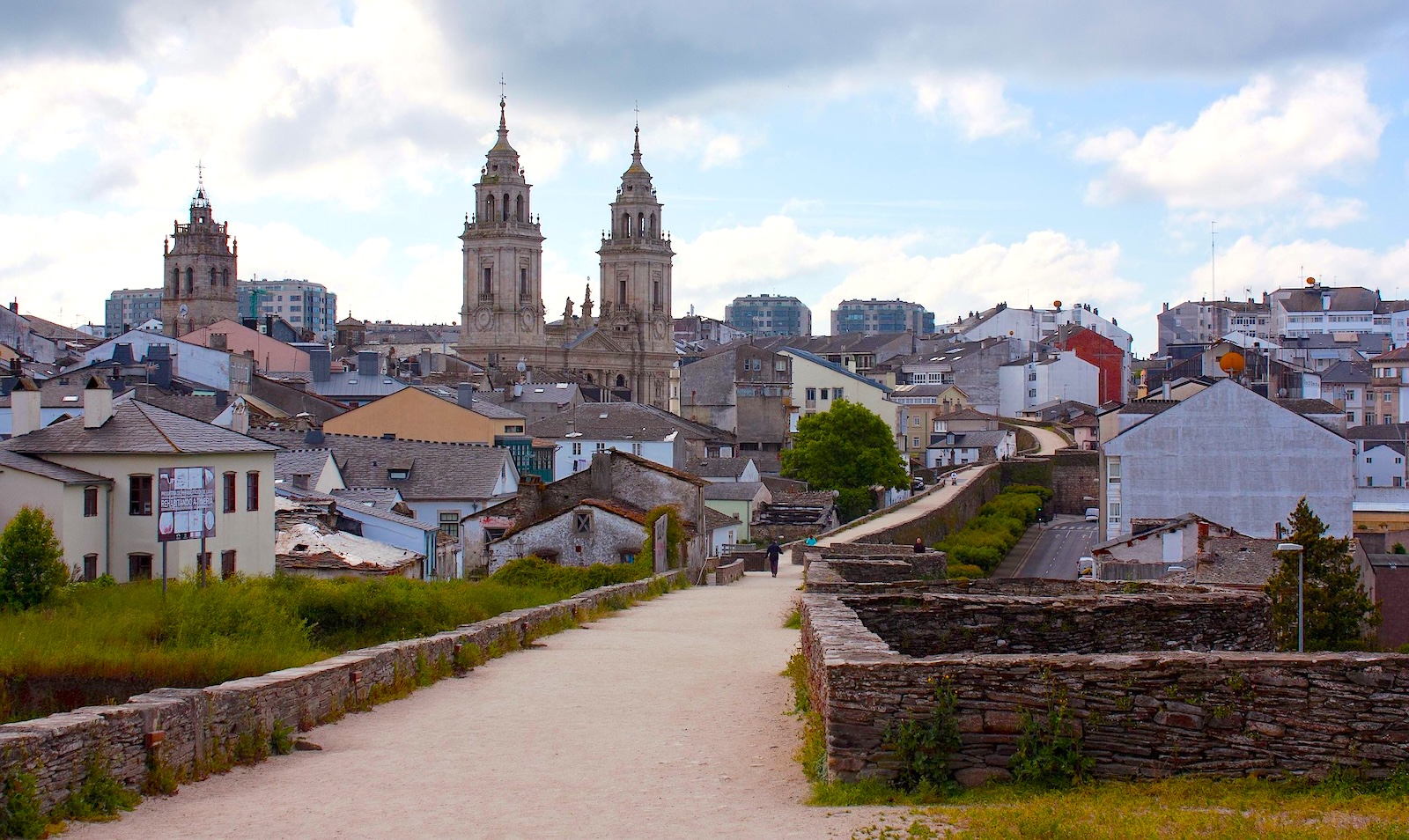 Vista panorámica de Lugo