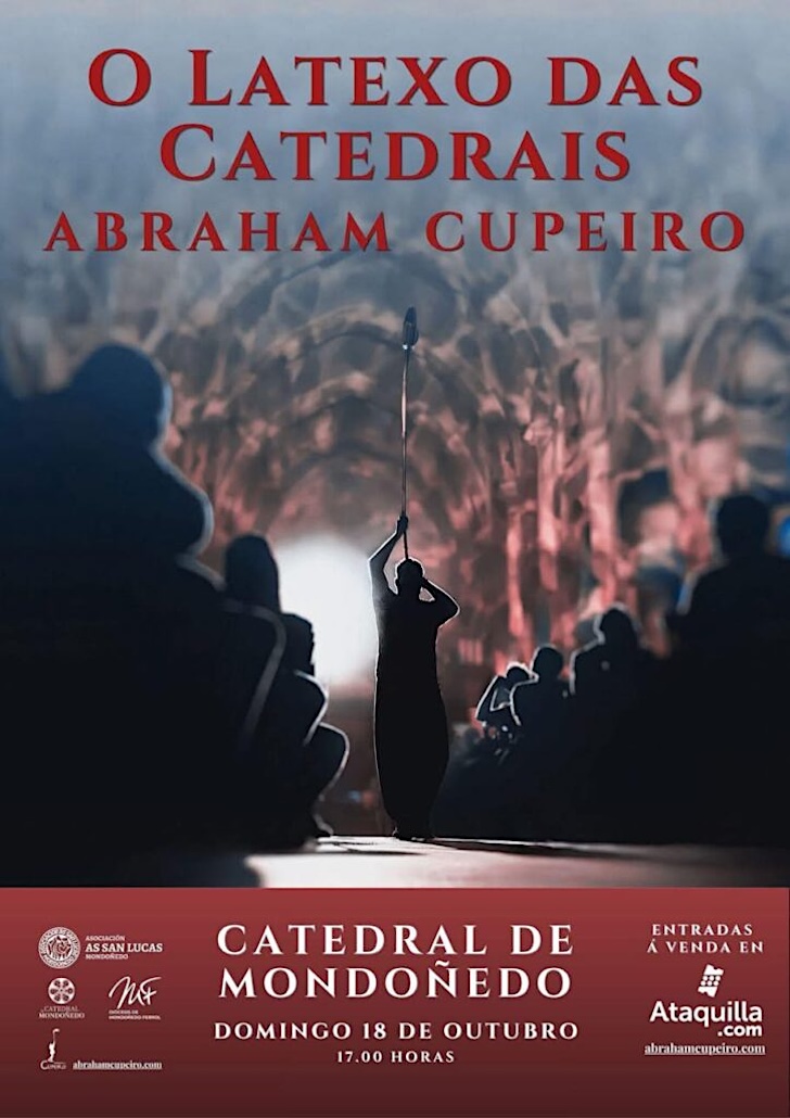 Cartel de O Latexo Das Catedrais – Abraham Cupeiro