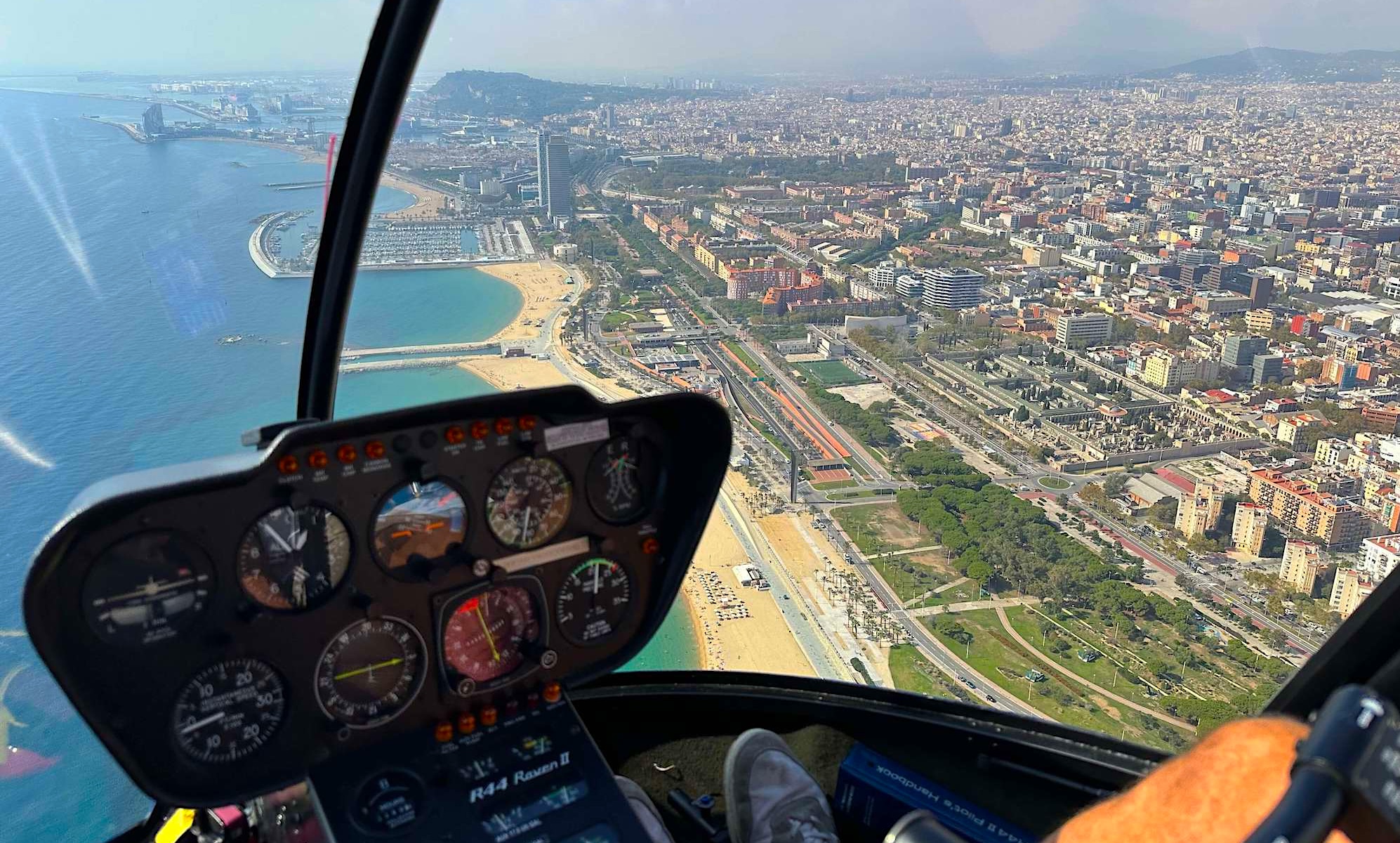 Paseos en helicópteros en Barcelona