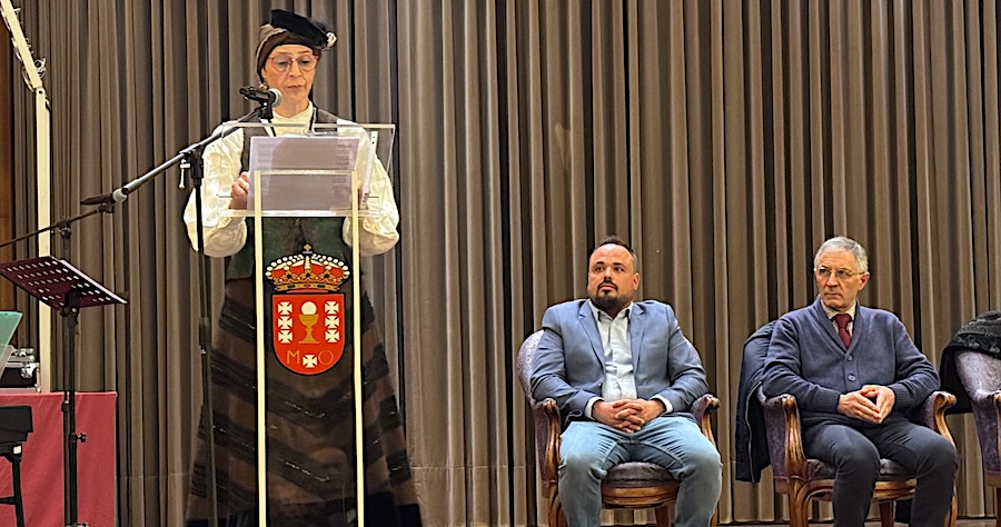 Xulia Nogueira pronunció el pregón de As Quendas 2025