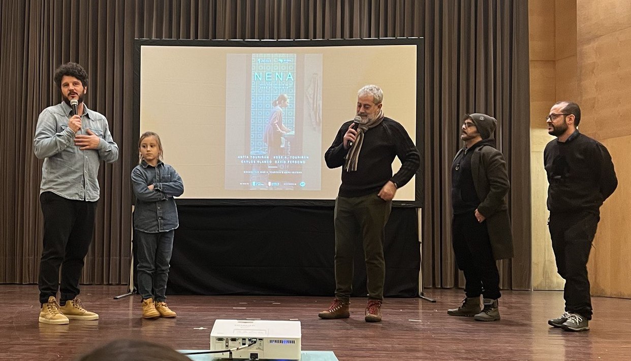 Presentación en Mondoñedo del cortometraje Nena de Xosé A. Touriñán