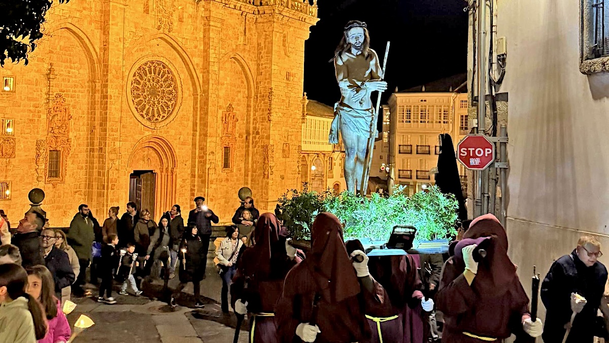 Un instante de la Procesión del Prendimiento 