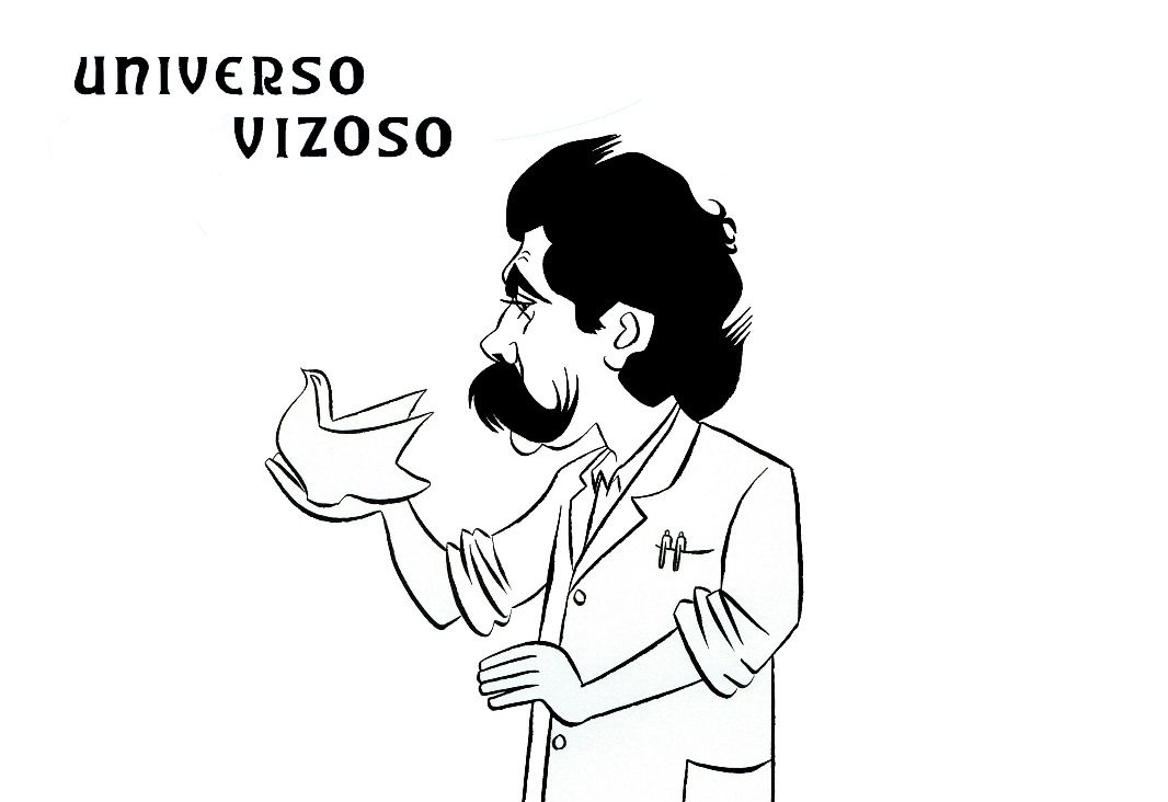 Cartel de la exposición "Universo Vizoso"