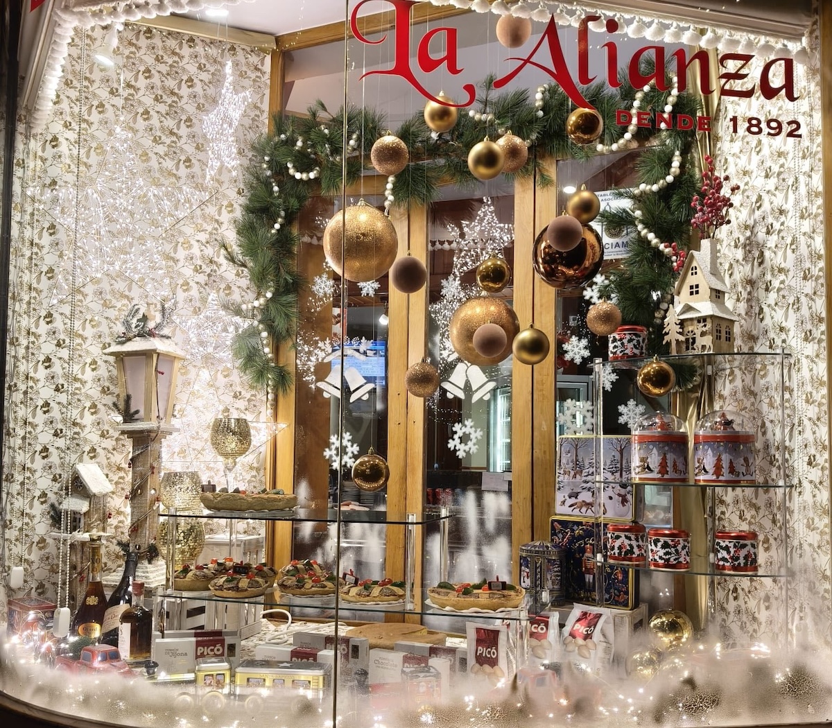 Escaparate de La Alianza